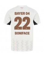 Bayer Leverkusen Victor Boniface #22 Vieraspaita 2024-25 Lyhythihainen